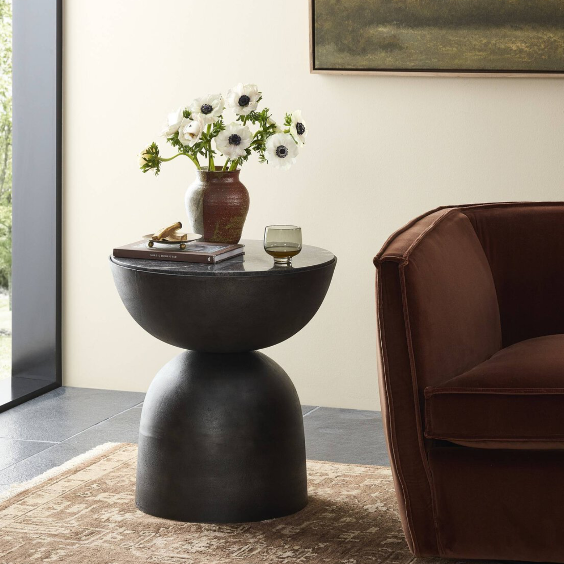 Corbett End Table - Black