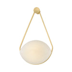 Blaina Wall Sconce LIGHTING - Wall Sconce Hudson Valley Lighting Aged Brass