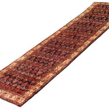 3'6" x 13'10" Vintage Hamadan Rug