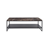 stone coffee table - rug & weave