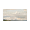 "Cloudy Horizon" Framed Canvas