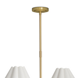 Polly Metal Chandelier - Rug & Weave