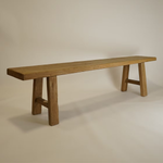Waldo Reclaimed Wood Bench 5-VINTAGE-bench Hauer Market