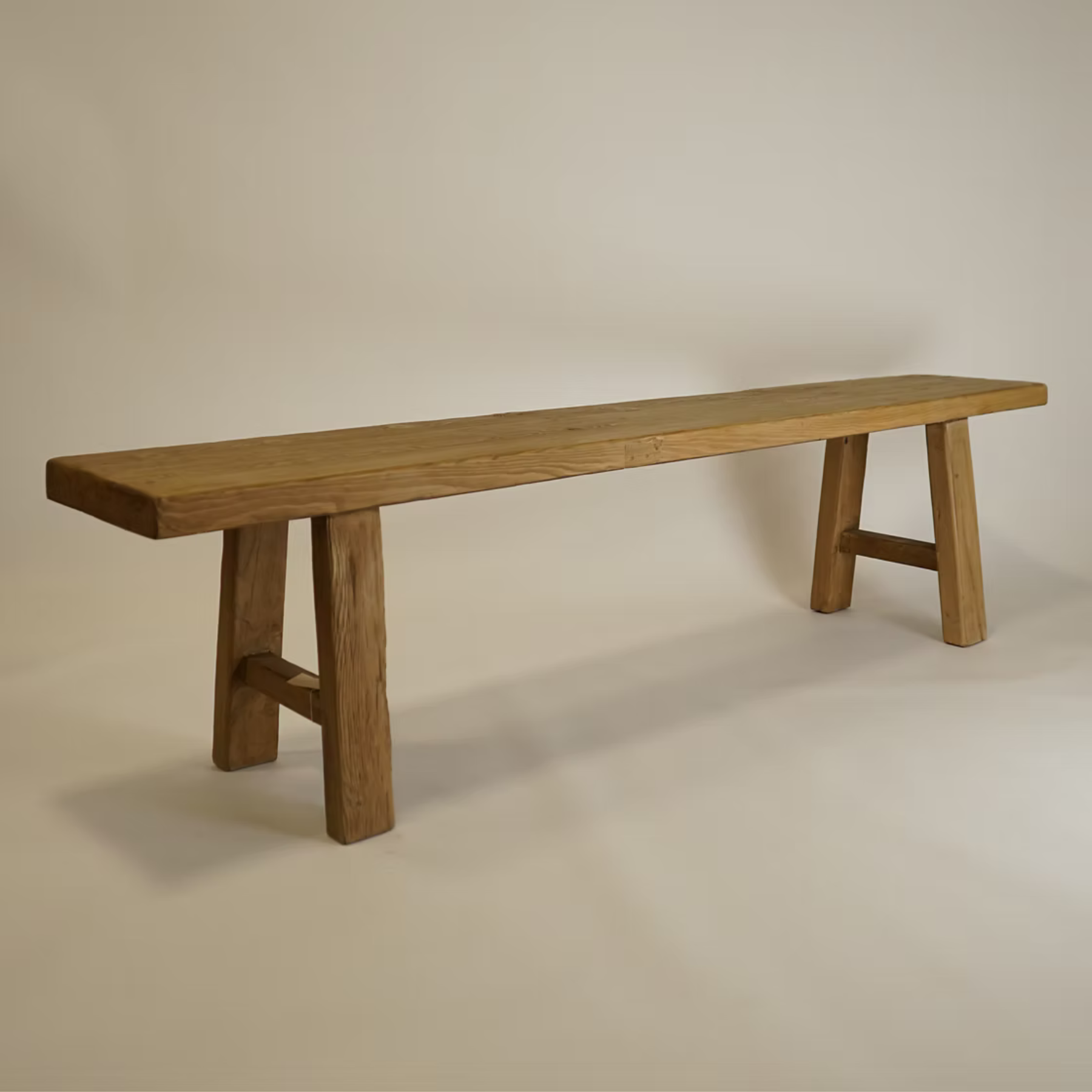 Waldo Reclaimed Wood Bench 5-VINTAGE-bench Hauer Market