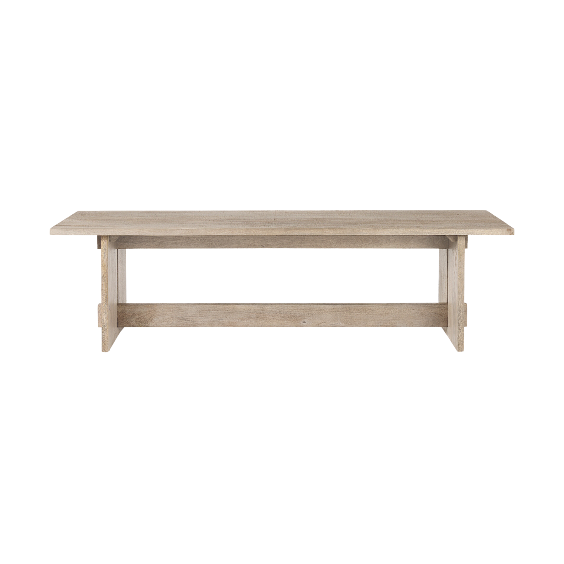 Aidia Bench 11 - FURNITURE - dining bench Mercana Light Gray Wood