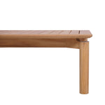 Virginia Outdoor Rectangular Coffee Table Furniture - outdoor coffee tables Bramble