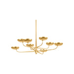 Taormina Chandelier LIGHTING - chandelier Hudson Valley Lighting Vintage Gold Leaf Small
