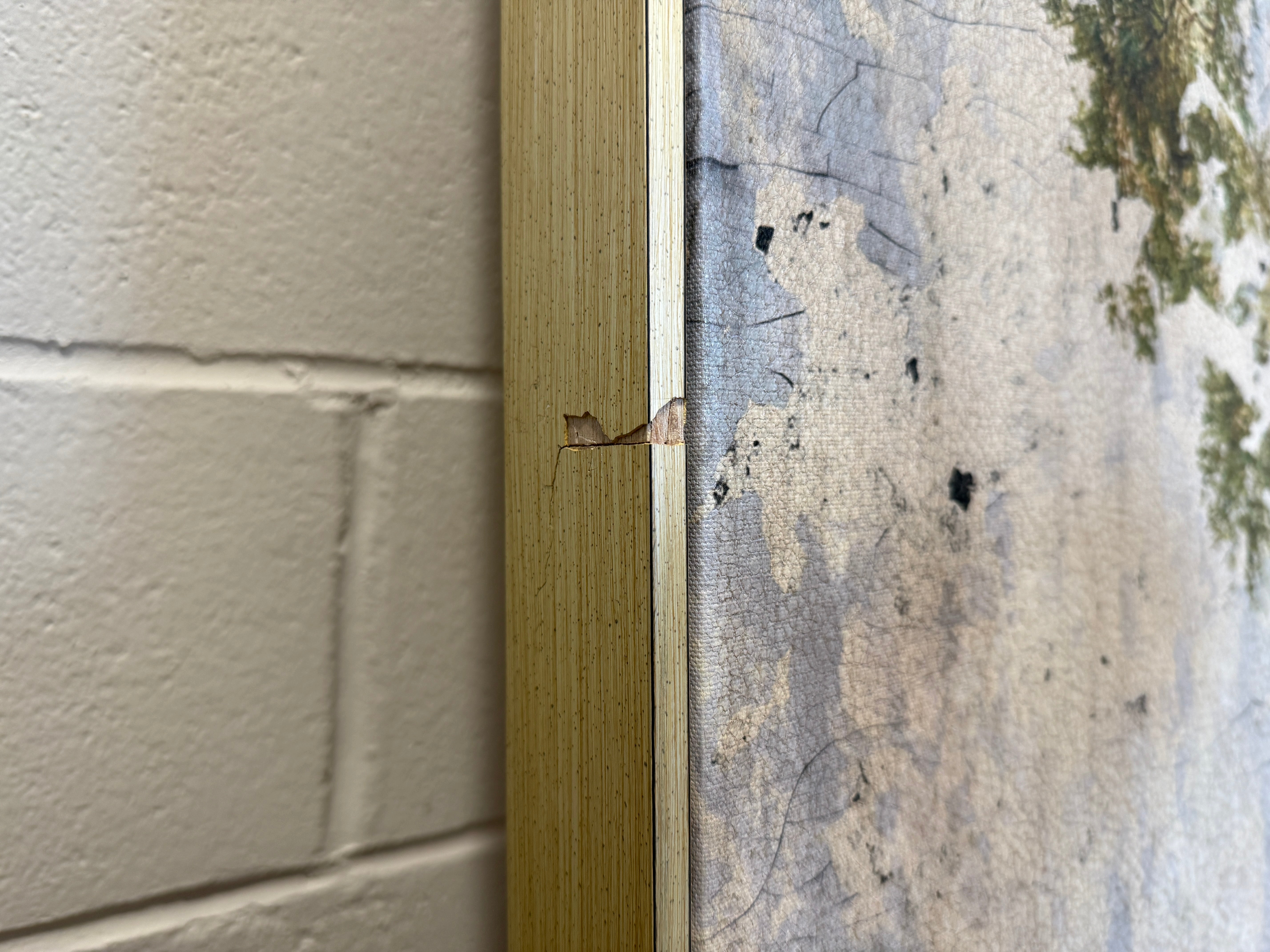 FLOOR MODEL - "Aged Countryside" Framed Art Print ARTWORK - in store Wendover Art Group