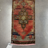 1'3" x 2'8" Vintage Oushak Rug RUGS - vintage Rug & Weave Rugs