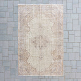 5'7" x 9' Vintage Oushak Rug