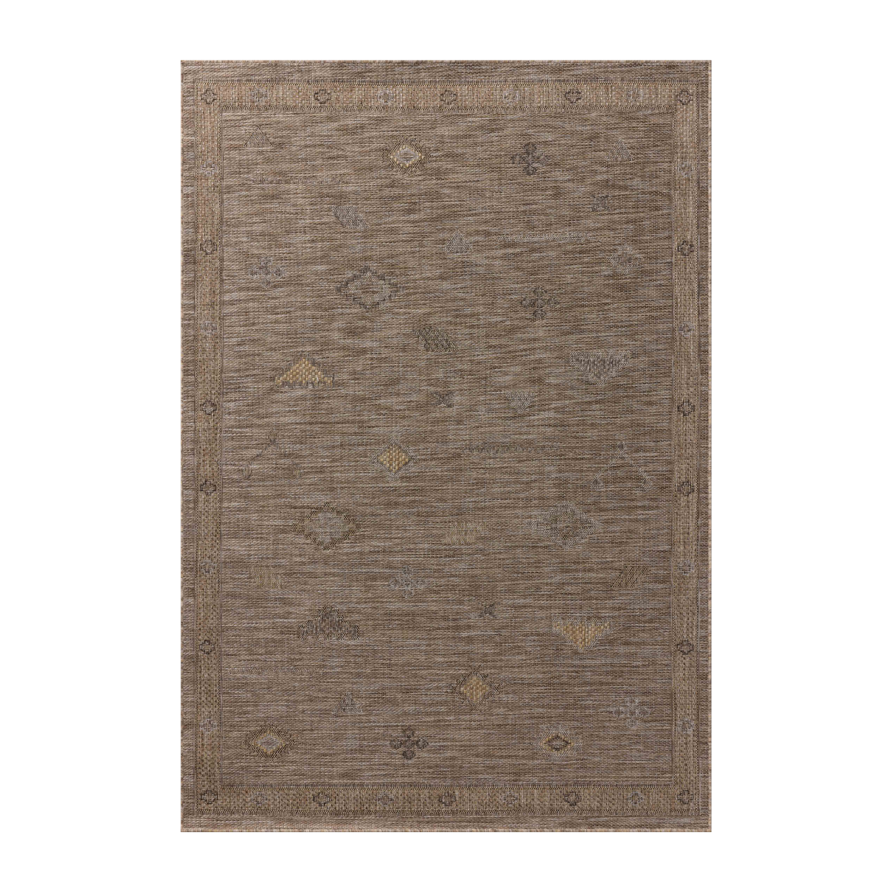 Loloi Birch Natural / Sand Rug, 18" x 18" Sample