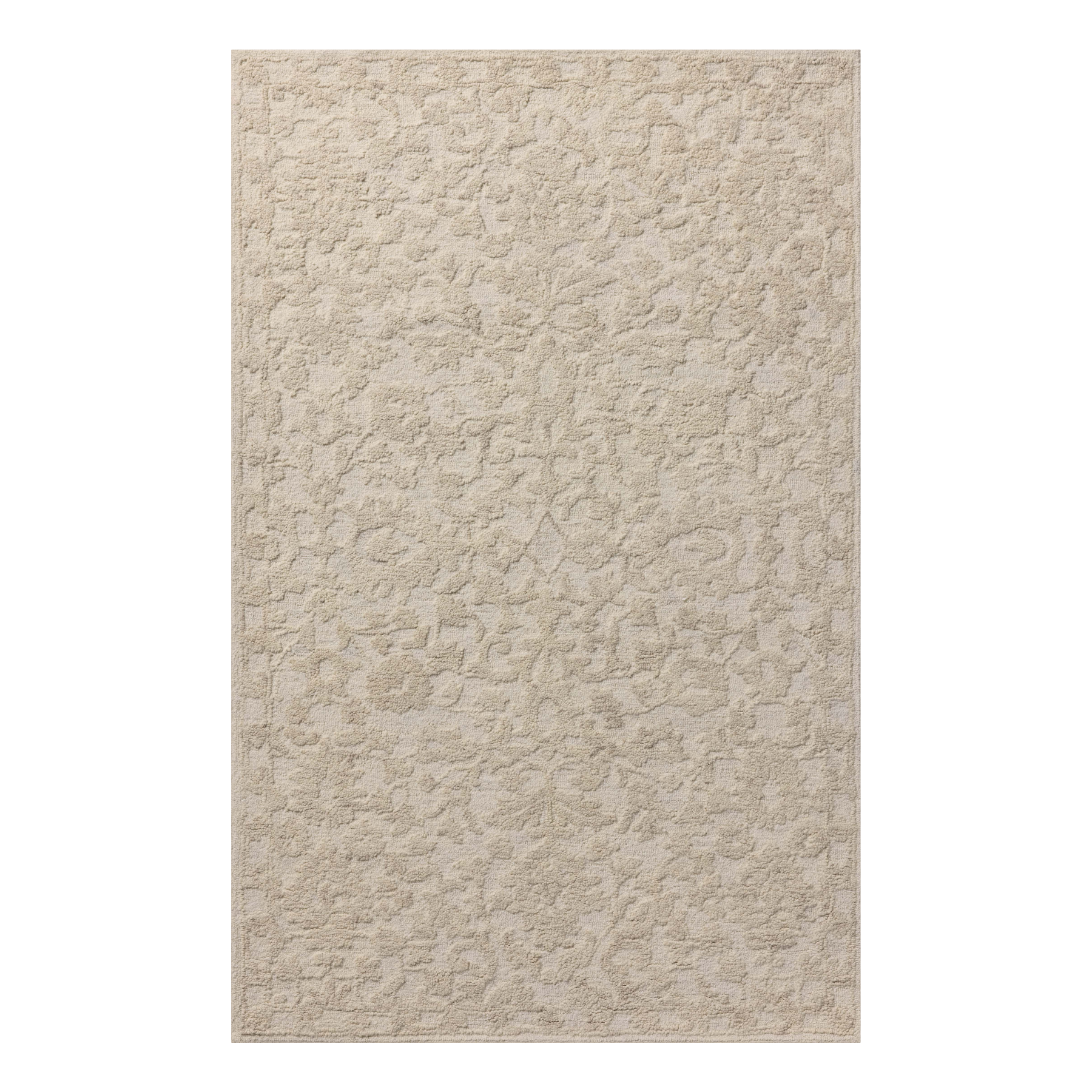 Loloi Prudence Cream / Ivory Rug Rugs Loloi 18" x 18" sample
