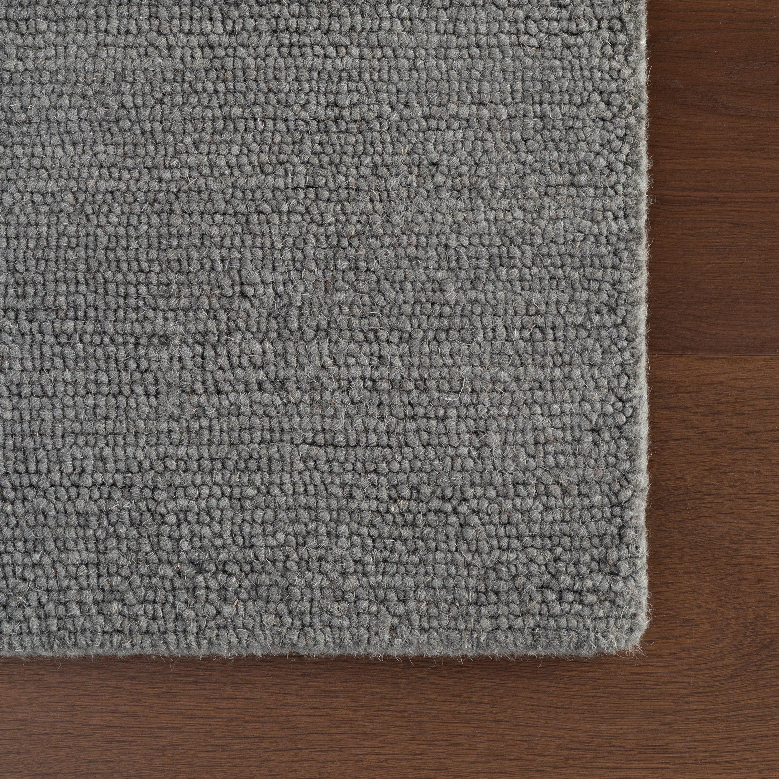Nate Berkus Hollis Solid Wool Cozy Area Rug RUGS - wool Dash & Albert