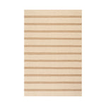 IN STORE - Nate Berkus York Striped Wool Cozy Area Rug IN STORE - rugs Dash & Albert Tan 3' x 5'