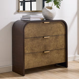 Byram 3 Drawer Chest FURNITURE - Cabinet Uttermost