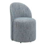 Rollan Swivel Dining Chair 10 - a - FURNITURE - dining chair Uttermost Denim