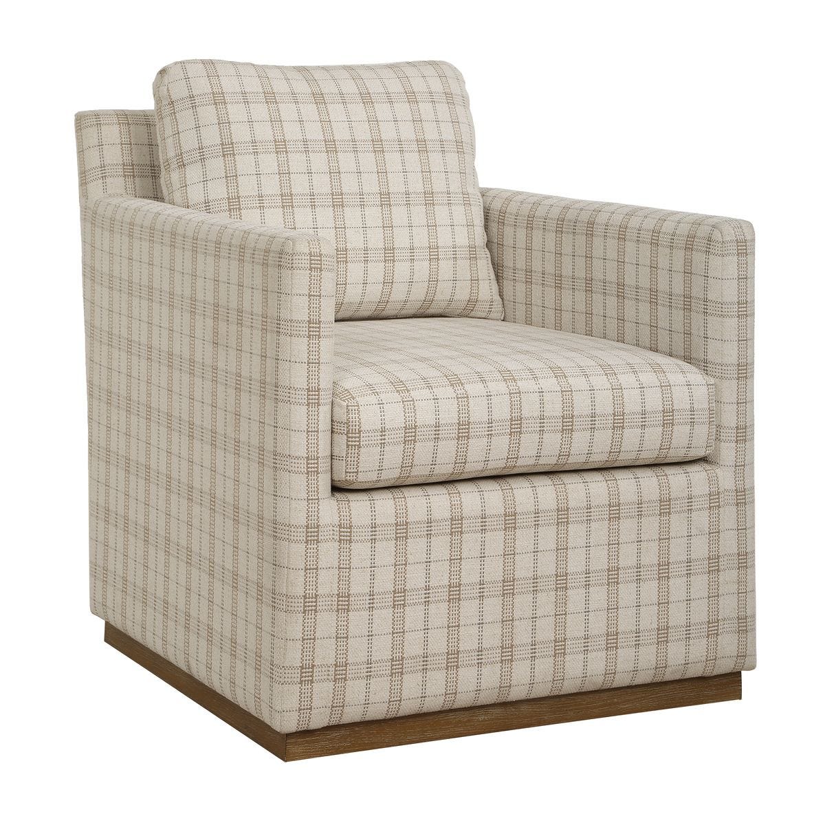 Basel Swivel Chair FURNITURE - accent chairs Uttermost