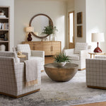 Basel Swivel Chair FURNITURE - accent chairs Uttermost