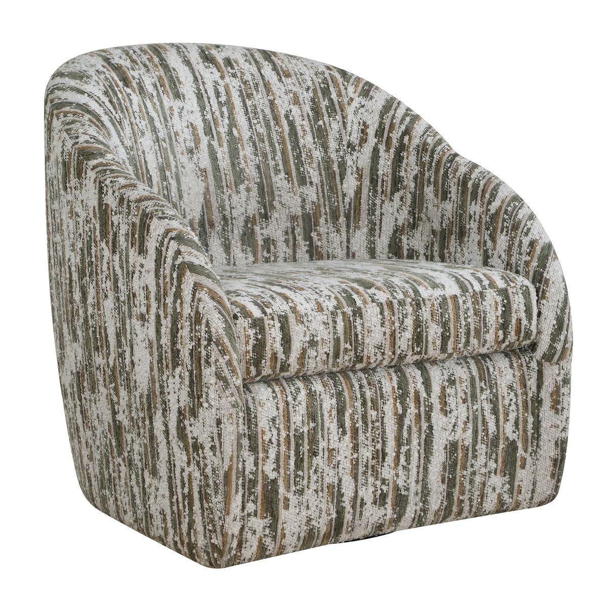 Marie Swivel Chair FURNITURE - lounge chair Uttermost