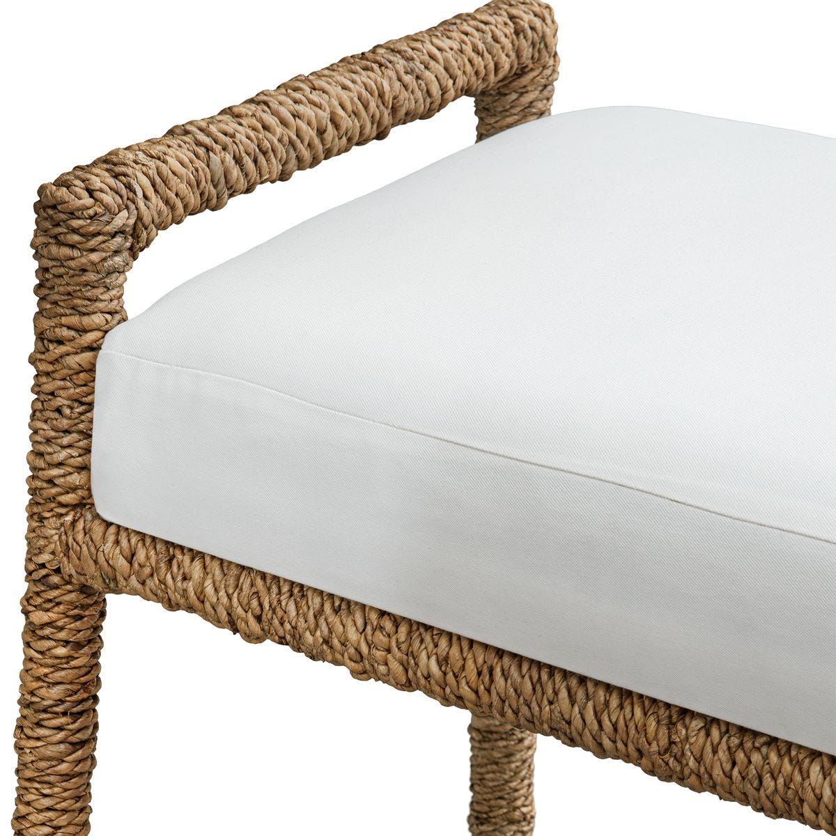 Aria Bench FURNITURE - benches Uttermost