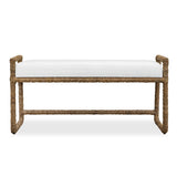 Aria Bench FURNITURE - benches Uttermost