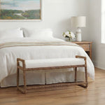 Aria Bench FURNITURE - benches Uttermost