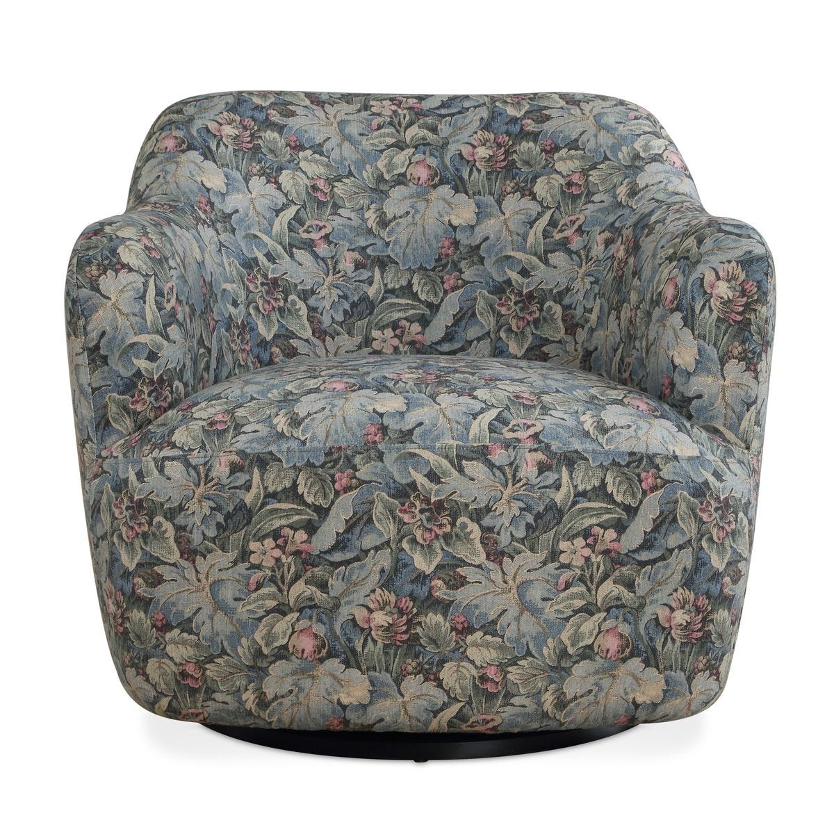 Anselle Swivel Chair FURNITURE - lounge chair Uttermost