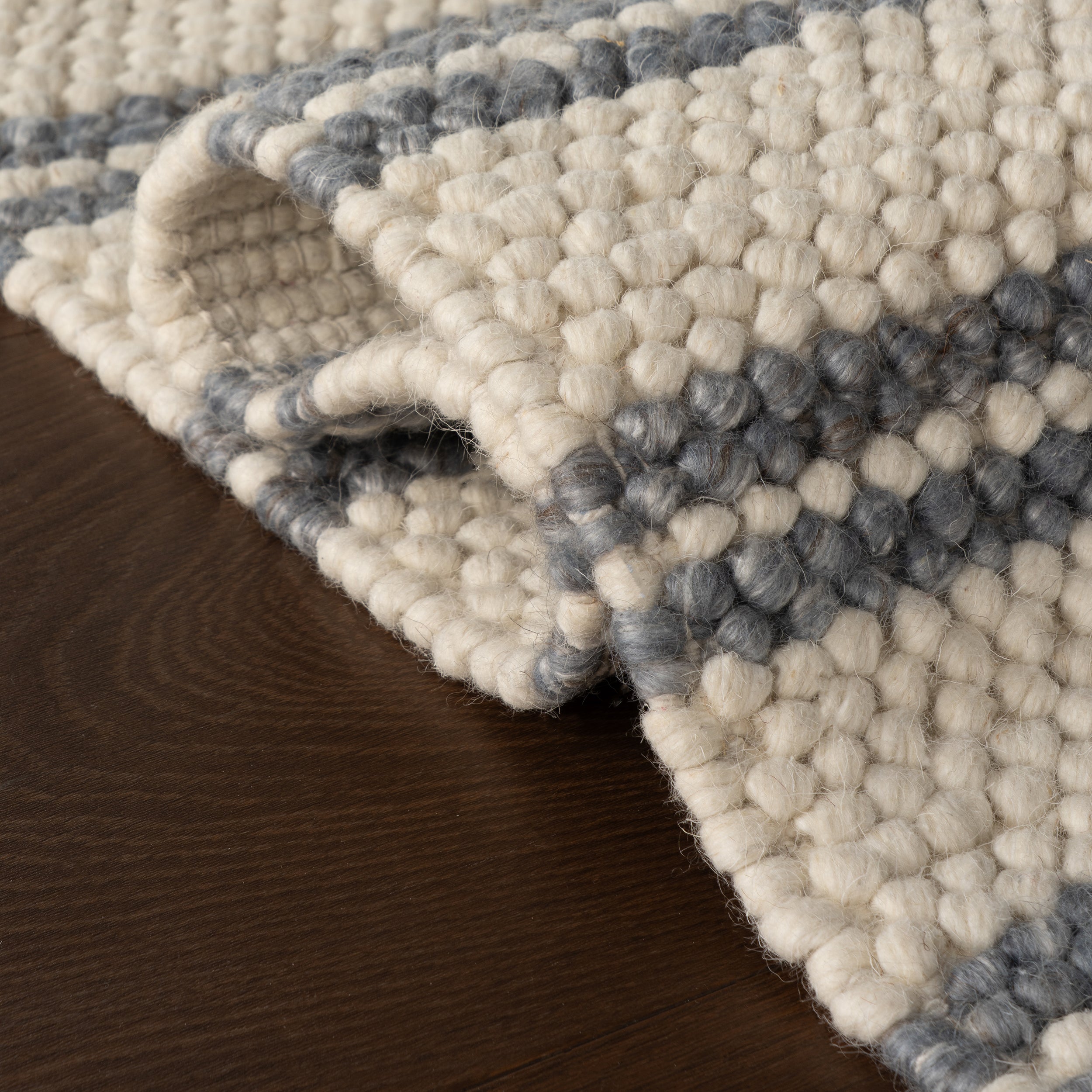 Venit Modern Striped Farmhouse Rug RUGS - wool Dash & Albert