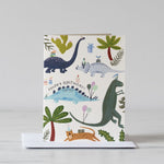 Dinosaur Birthday Card - Rug & Weave