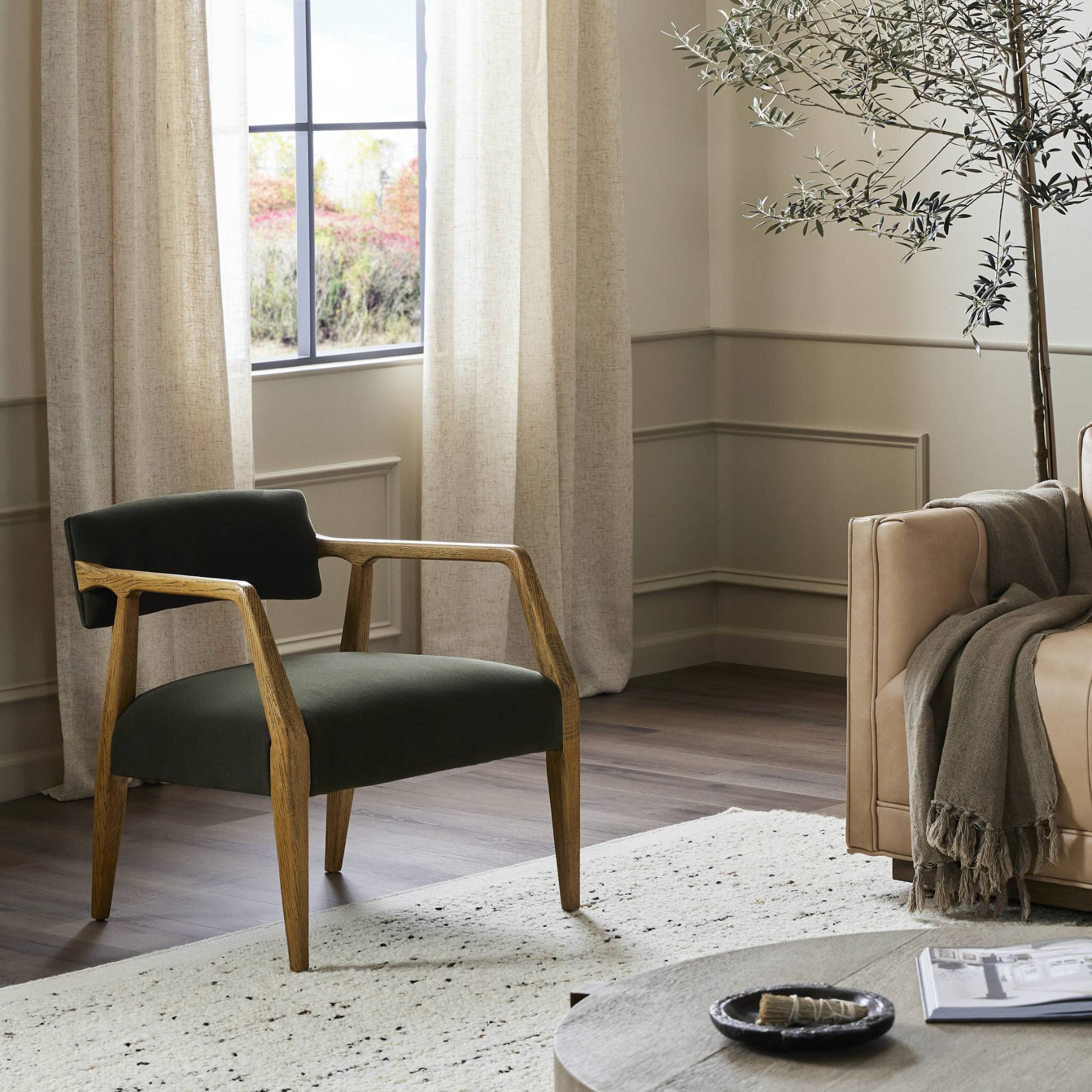 Tyler Armchair 0- FURNITURE - chair Four Hands