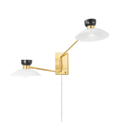 Whitley Plug-In Sconce