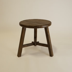 Dobbie Reclaimed Elm Wood Side Table 5-VINTAGE-end table Hauer Market Aged Brown