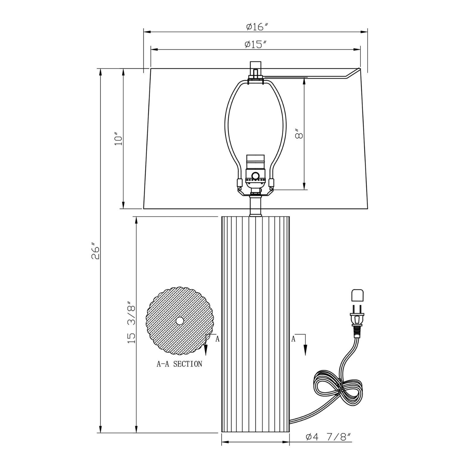 Nora Table Lamp – view 2