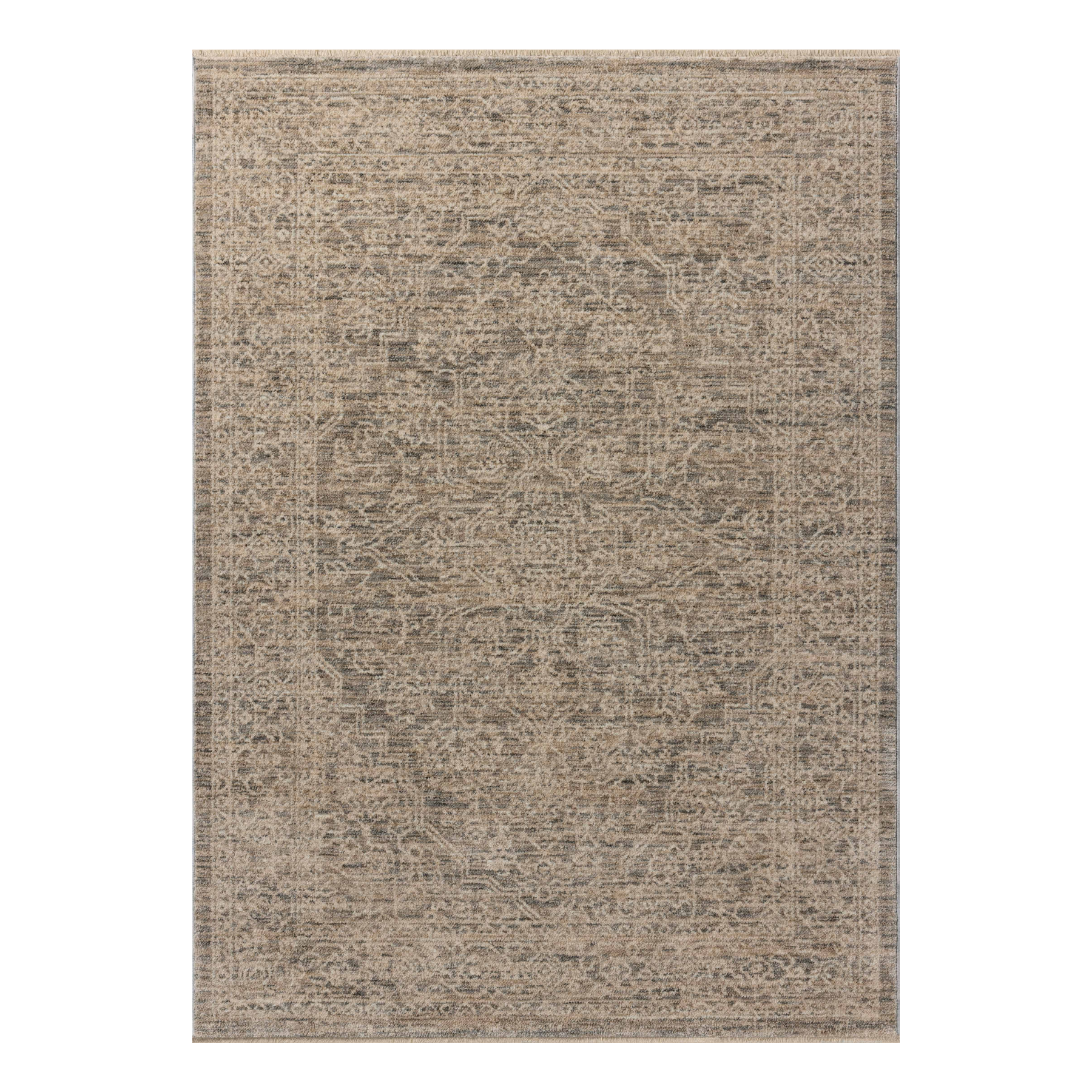 Loloi Newman Slate / Natural Rug Rugs Loloi