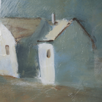 "Empty House" Framed Art Print ARTWORK - framed print Mercana