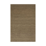 Nate Berkus Hollis Solid Wool Cozy Area Rug RUGS - wool Dash & Albert Ash Brown 4' x 5'
