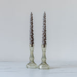 Tree Shaped Taper Candles - Pewter - Rug & Weave