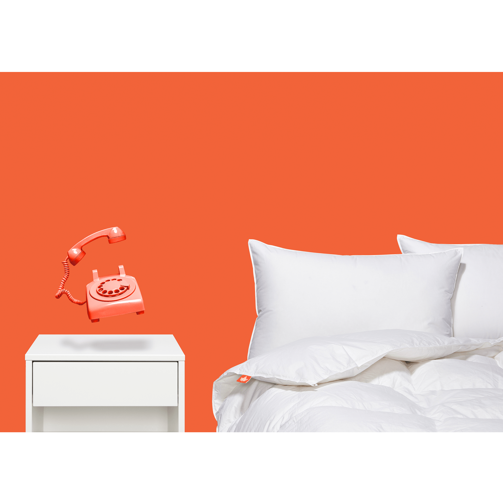 625 Loft White Down Duvet – view 2