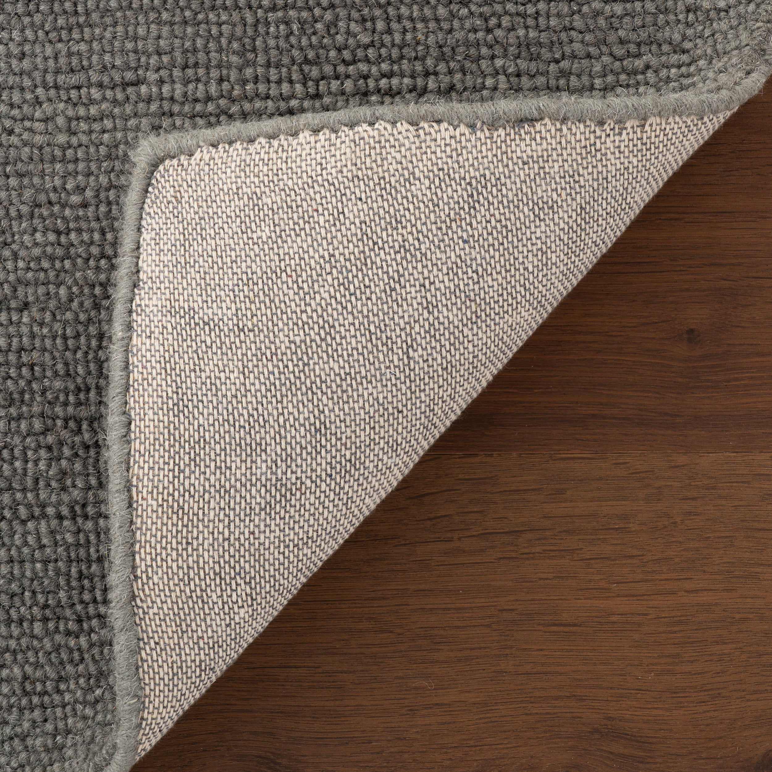 Nate Berkus Hollis Solid Wool Cozy Area Rug RUGS - wool Dash & Albert