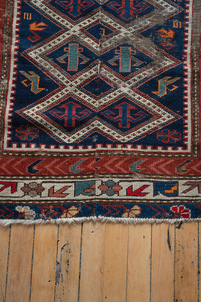5'4" x 3'2" Antique Caucasian Rug - Rug & Weave
