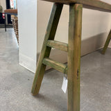 FLOOR MODEL - Vintage Wood Bench FURNITURE - floor model Blue Ocean Traders