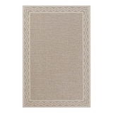 Sablebrook Taupe Border Rug