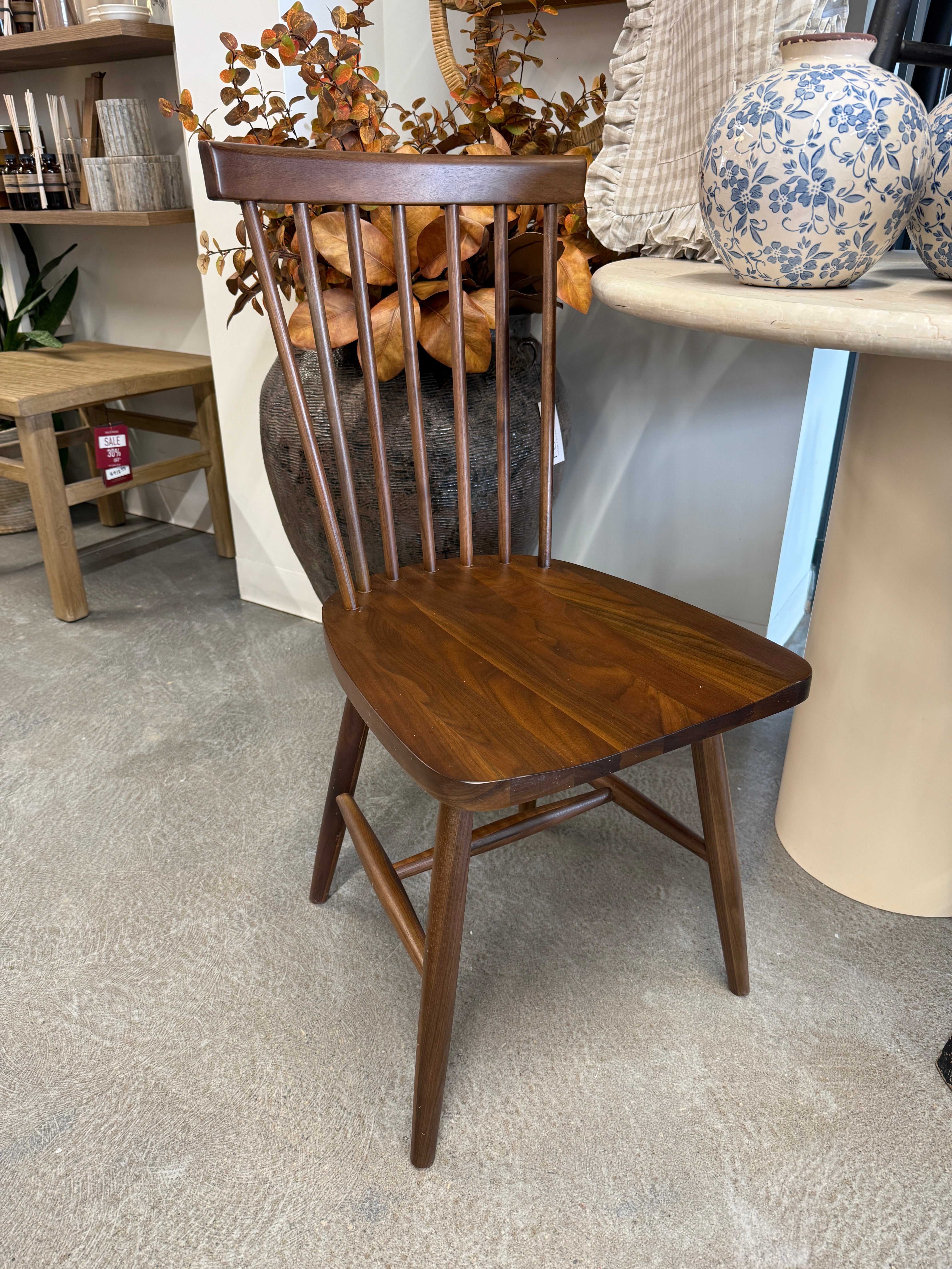 FLOOR MODEL - Lyla Walnut Dining Chair - Set of 6 FURNITURE - floor model EQ3