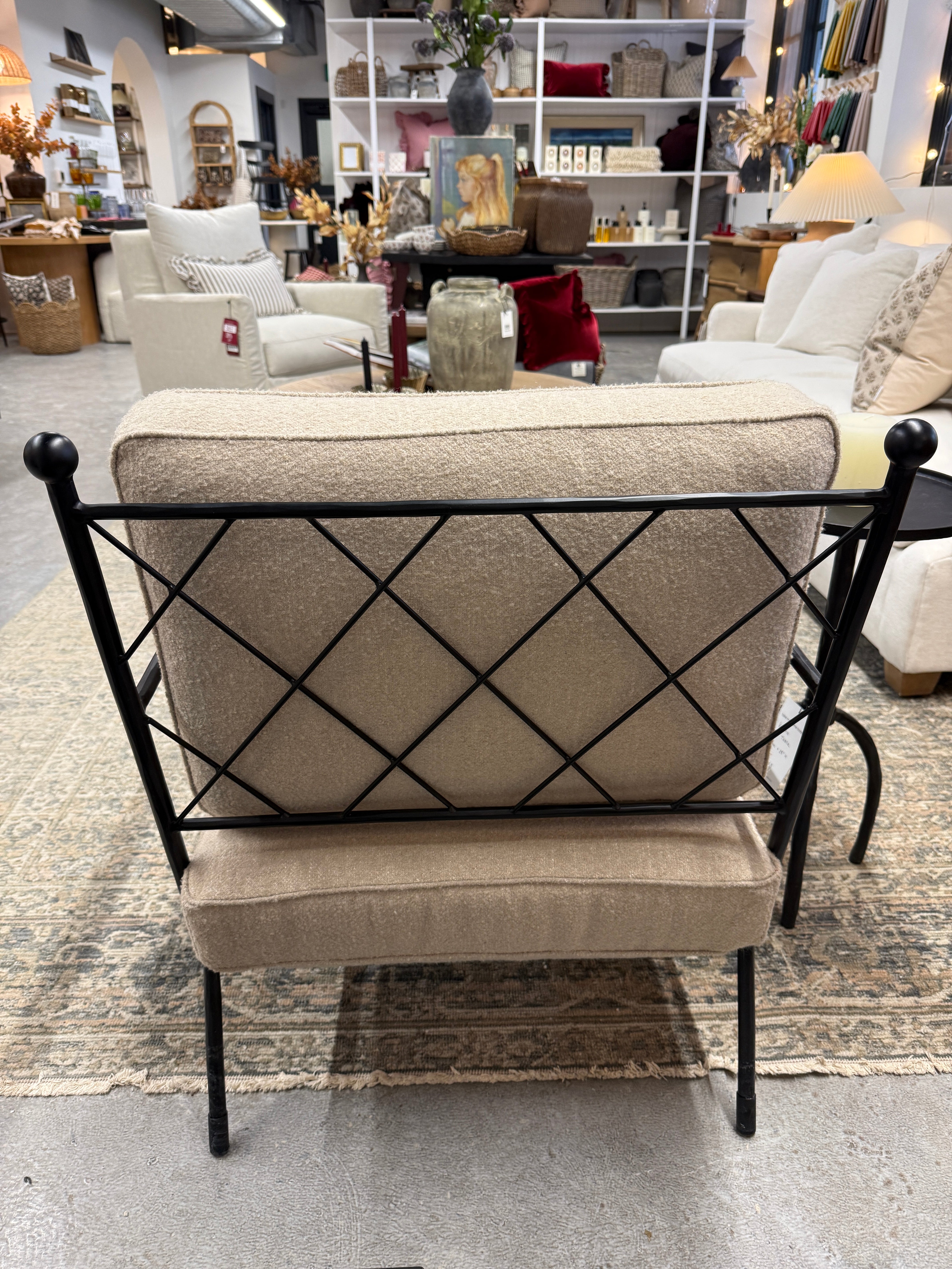 FLOOR MODEL - Valencia Accent Chair FURNITURE - floor model Moe's Furniture