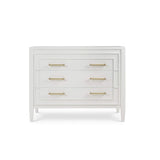 Belgra 3 Drawer Dresser FURNITURE - dressers & chests Bramble True White