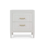 Belgra Nightstand FURNITURE - nightstand Bramble True White
