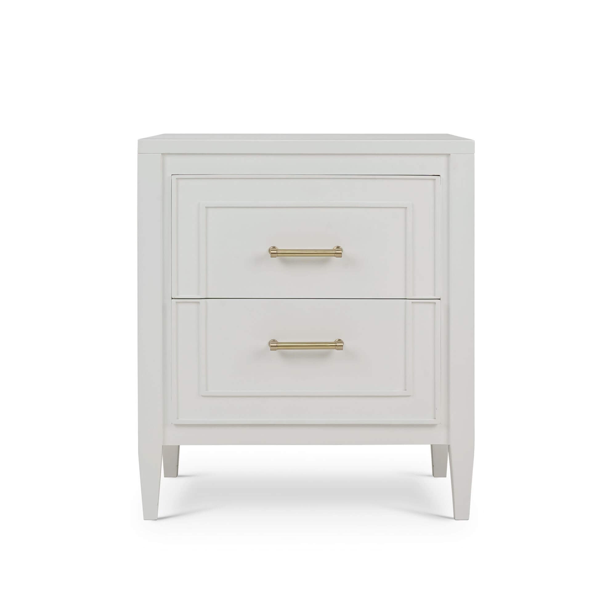 Belgra Nightstand FURNITURE - nightstand Bramble True White