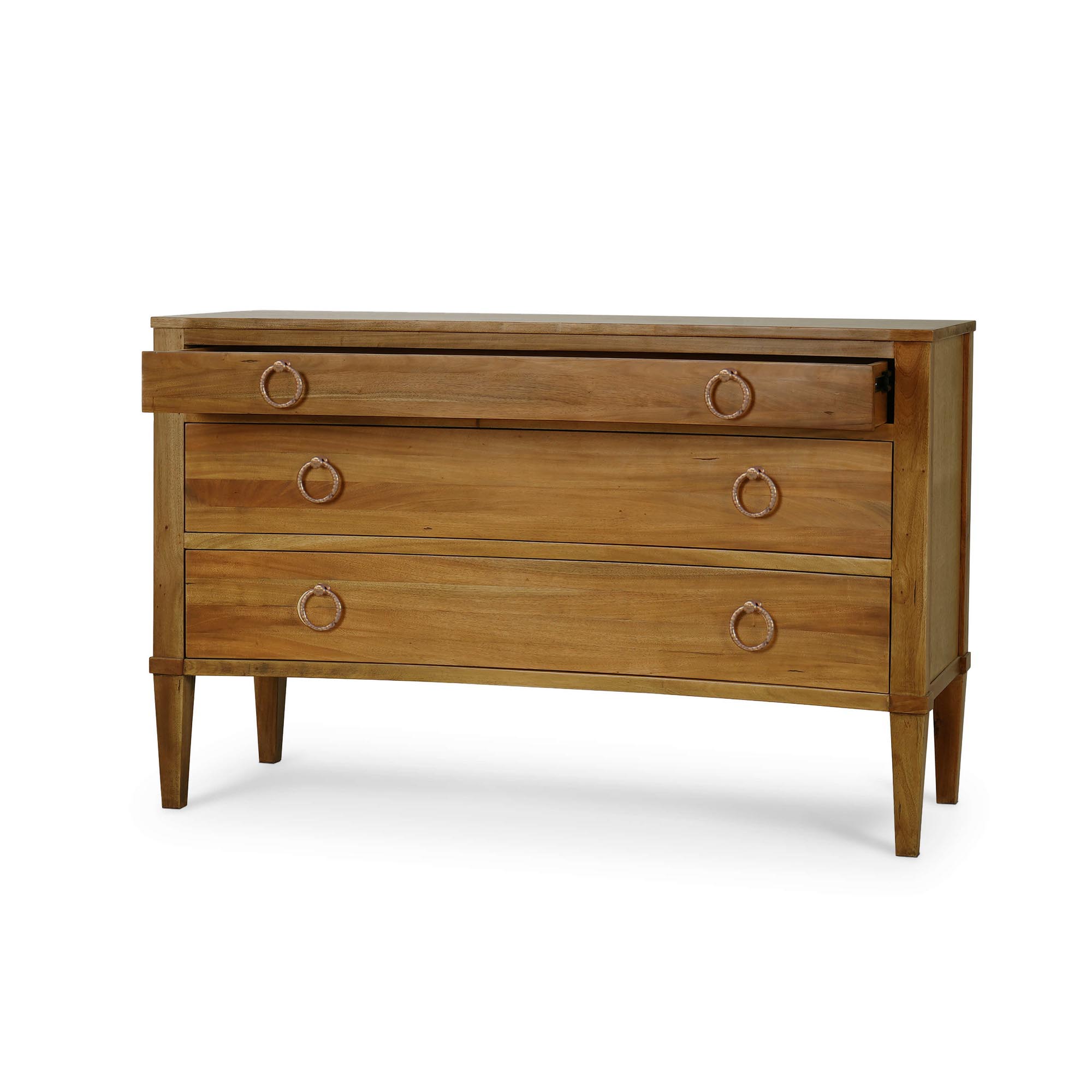 Bow 3 Drawer Chest FURNITURE - dressers & chests Bramble