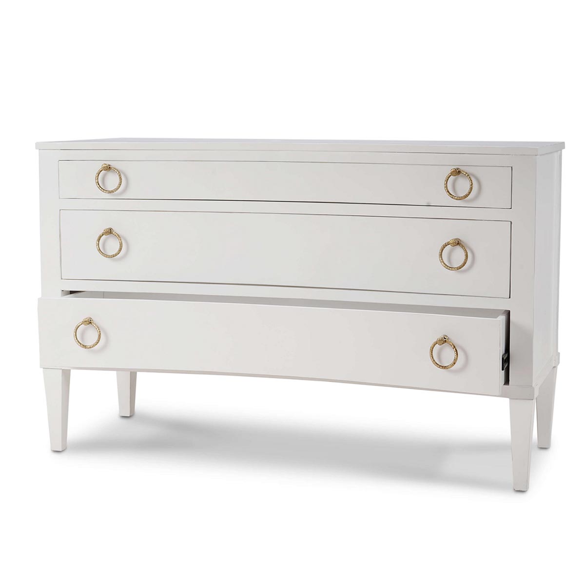 Bow 3 Drawer Chest FURNITURE - dressers & chests Bramble