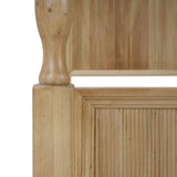 Brighton Wooden Back Bed FURNITURE - beds Bramble